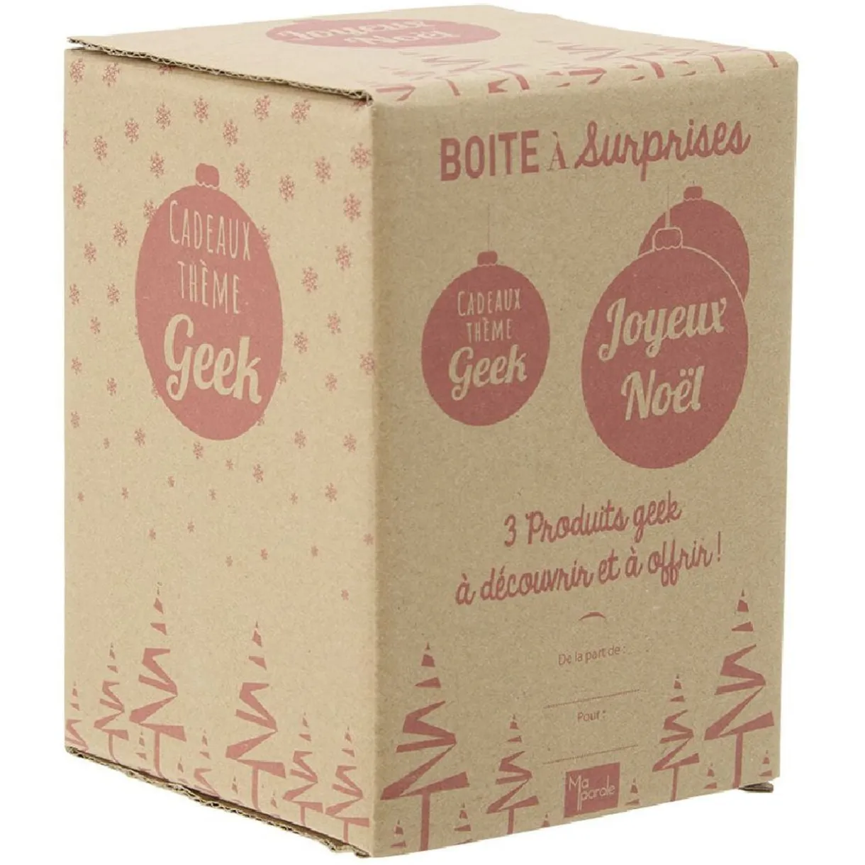 Boîte cadeau surprise Geek < Gifi Online