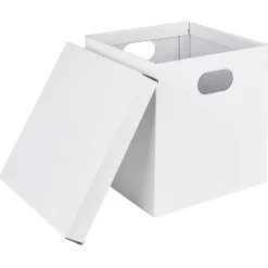 Boîte carton noire ou blanche 27x27xH27cm < Gifi Online