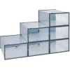 Boîte à chaussures plastique transparent x2 < Gifi Hot
