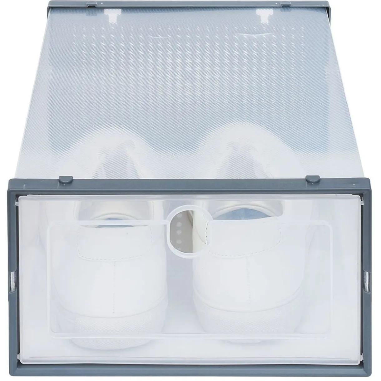 Boîte à chaussures plastique transparent x2 < Gifi Hot