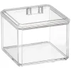 Boîte à coton plastique transparent < Gifi Outlet