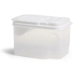 Boîte de conservation en plastique avec bec verseur 1,5L
