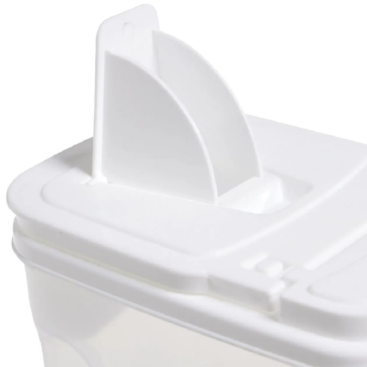 Boîte de conservation en plastique avec bec verseur 1,5L
