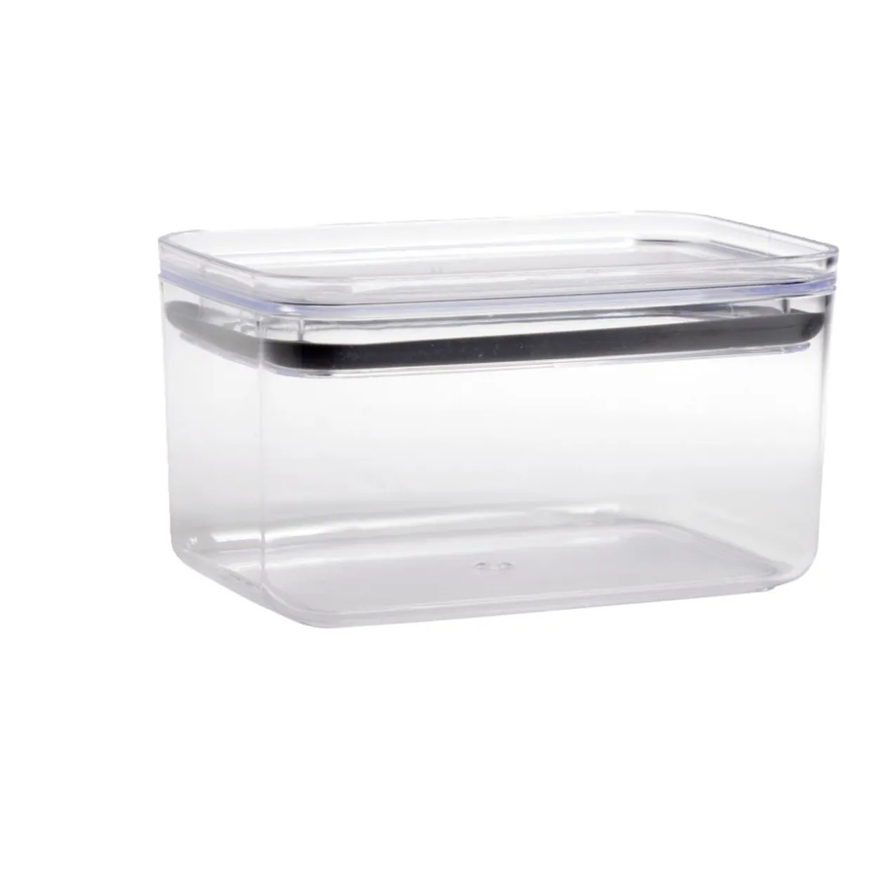 Boîte de conservation en plastique avec couvercle hermétique 1L