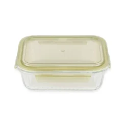 Boîte de conservation en verre avec couvercle plastique 640ml