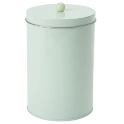Boîte de conservation ronde étain Ø10xH15cm (3 modèles)