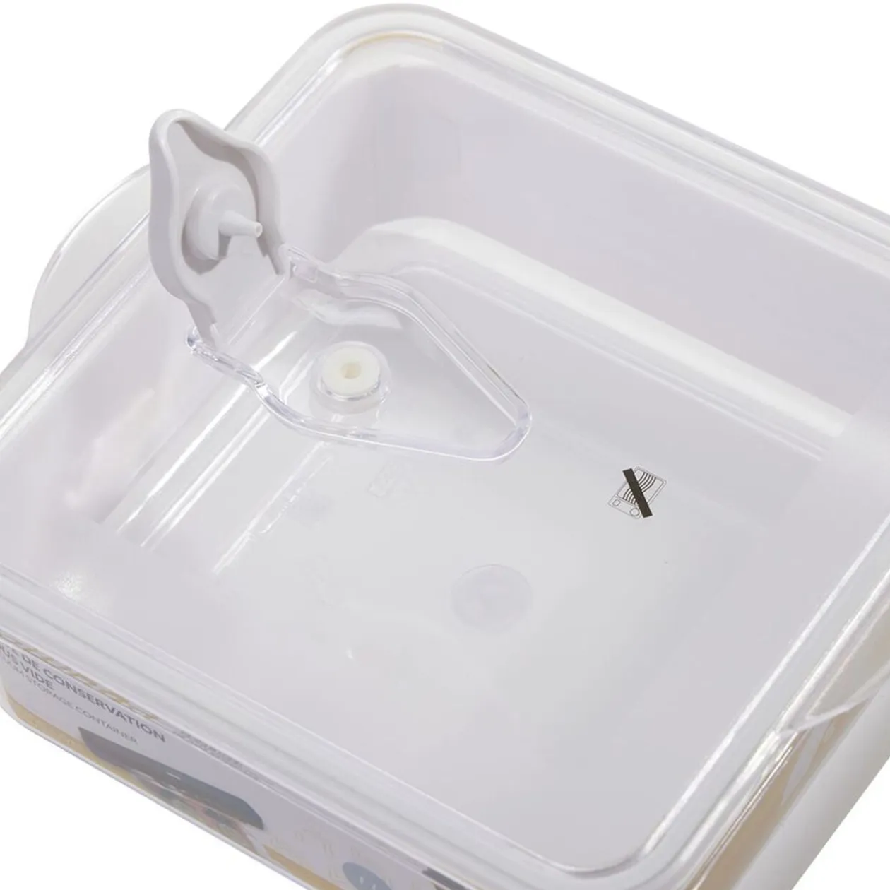Boîte de conservation sous vide 2,6L - 25x16,5xH10cm