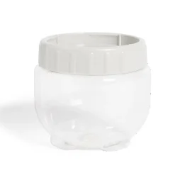 Boîte de conservation transparente avec couvercle à visser 550ml < Gifi Sale