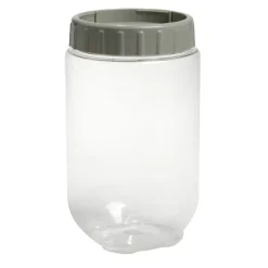 Boîte de conservation transparente avec couvercle à visser 1L