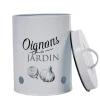 Boîte de conservation vintage en métal pour oignons < Gifi Hot