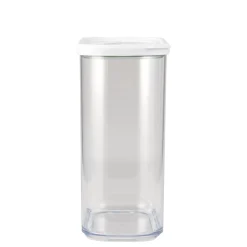 Boîte de conservation x5 transparente avec couvercle blanc 0,4 à 2L < Gifi Clearance