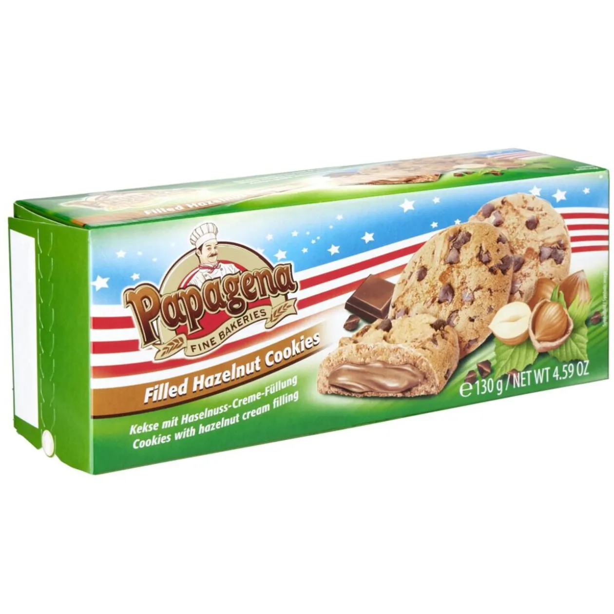 Boîte de cookies fourrés 130 g