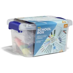 Boîte de fournitures scolaires - School box 70 pièces < Gifi New