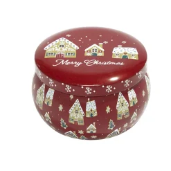 Boîte de Noël en fer Merry Christmas (4 modèles) < Gifi