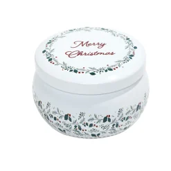 Boîte de Noël en fer Merry Christmas (4 modèles) < Gifi