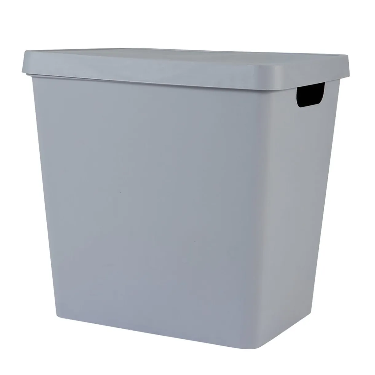 Boîte de rangement avec couvercle grise 26 L < Gifi Sale