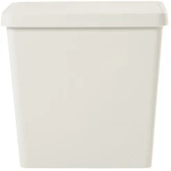 Boîte de rangement avec couvercle beige 26 L