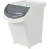 Boîte de rangement blanche avec couvercle 40L < Gifi New