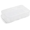 Boîte de rangement à compartiments pour loisirs créatifs 21,5x13xH5cm