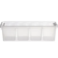 Boîte de rangement compartimentée Smartstore Classic plastique transparent 3,5L