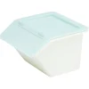 Boîte de rangement à empilable plastique 10x10xH7,5cm (4 modèles)