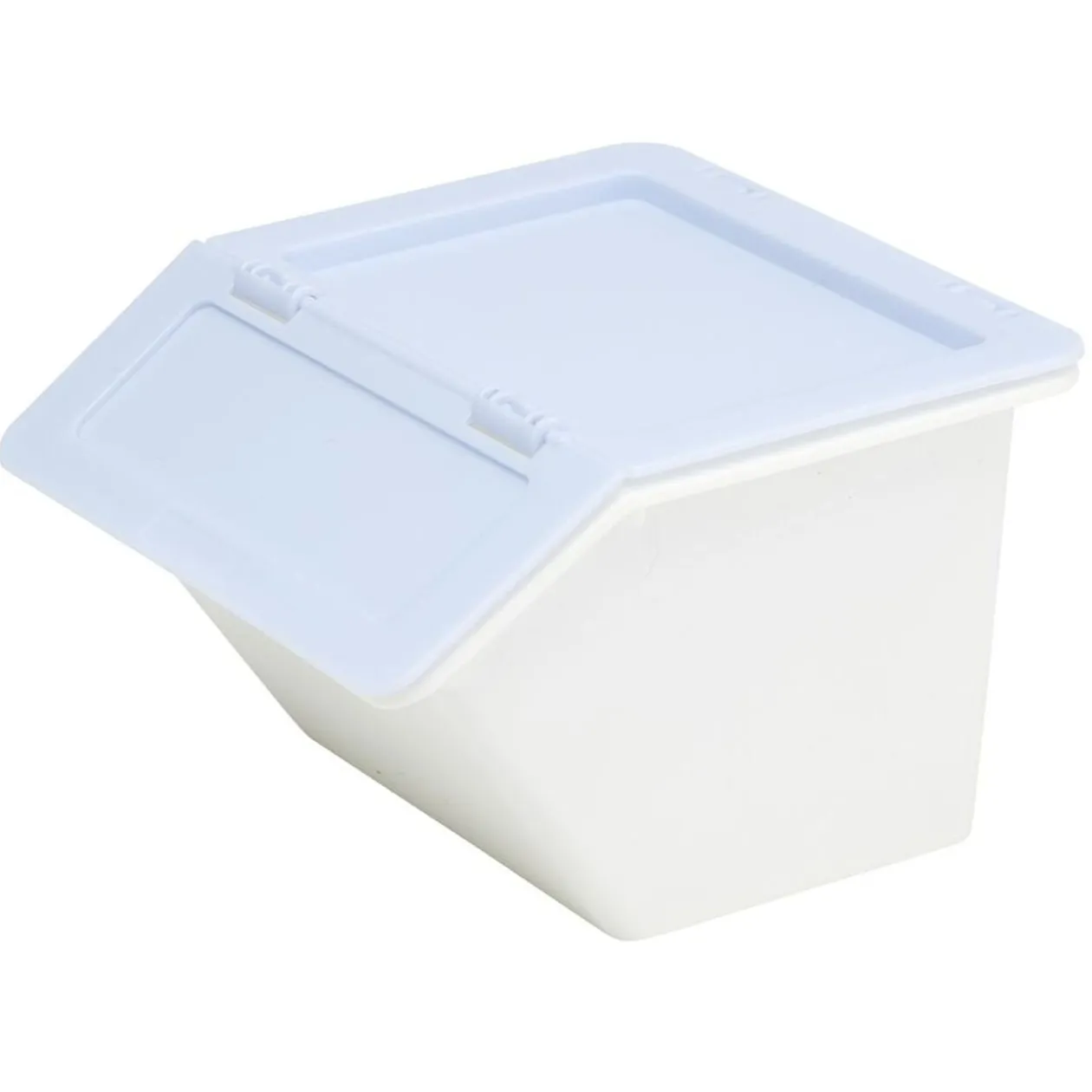 Boîte de rangement à empilable plastique 10x10xH7,5cm (4 modèles)