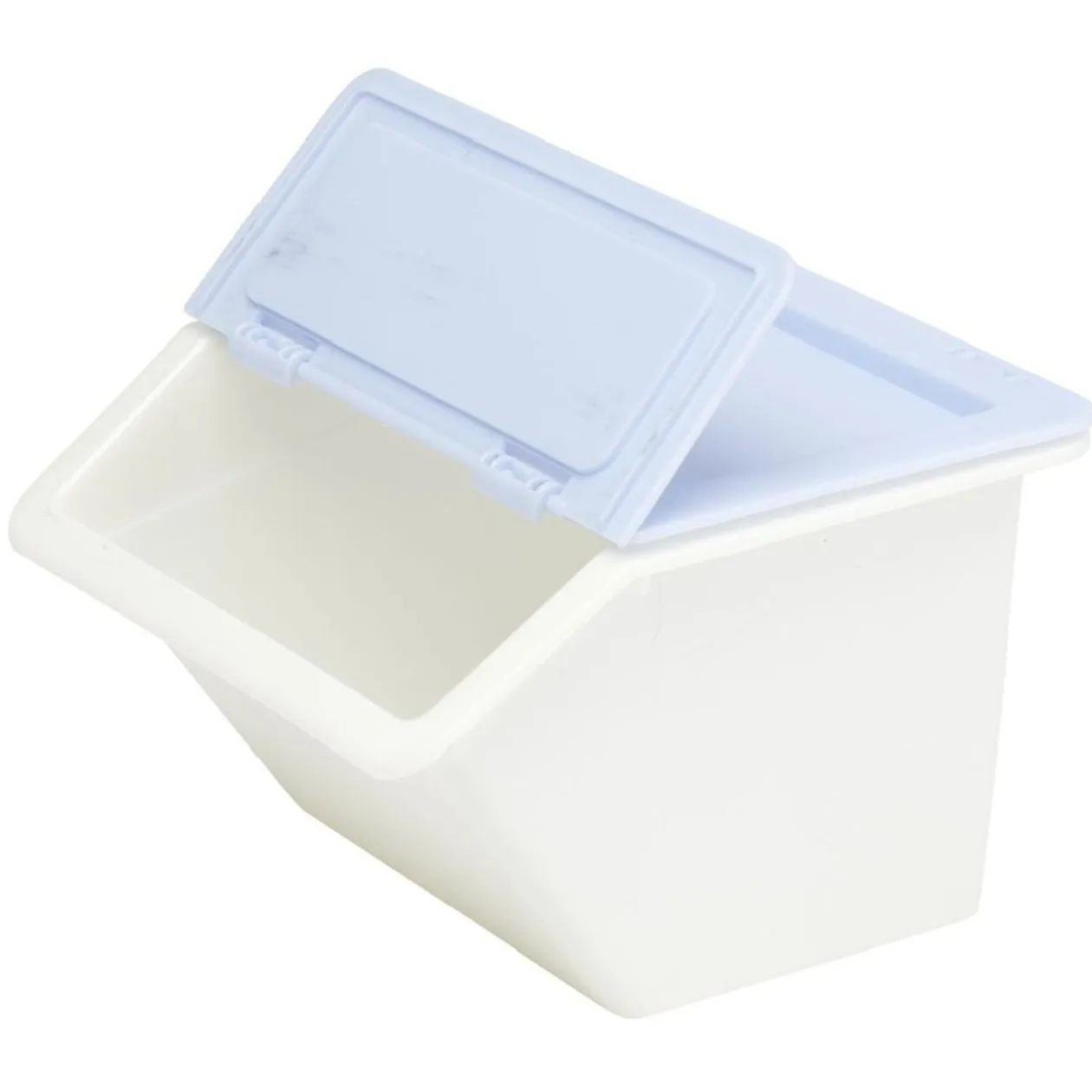 Boîte de rangement à empilable plastique 10x10xH7,5cm (4 modèles)