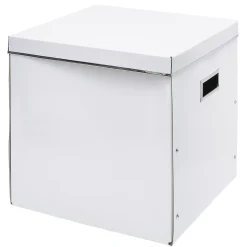 Boîte de rangement en carton - 31x30xH31 cm