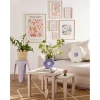 Boîte de rangement forme livre thème floral 16,5x22cm (2 modèles)
