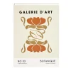Boîte de rangement forme livre déco Galerie d'art 25x18xÉp3,7cm (2 modèles)