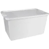 Boîte de rangement 40 L blanc