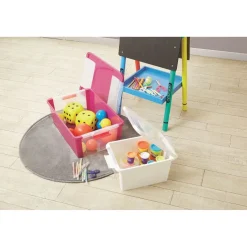 Boîte de rangement 11 L blanc < Gifi