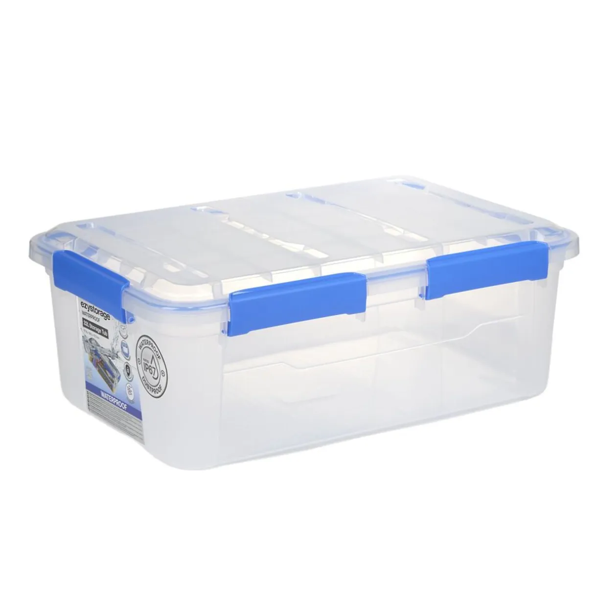 Boîte de rangement 32L hermétique étanche transparente < Gifi Discount