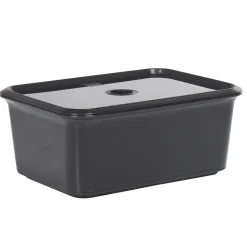 Boîte de rangement 3 L noir