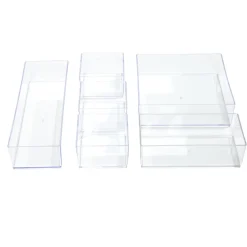 Boîte de rangement maquillage 6 compartiments interchangeables 30x22,5cm < Gifi