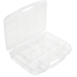 Boîte de rangement plastique 9 compartiments 28,5x36cm
