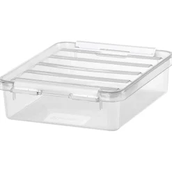 Boîte de rangement plastique transparent 1L