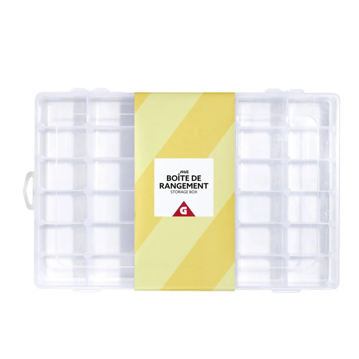 Boîte de rangement pour vis et quincaillerie 36 compartiments 18,3x27,5cm < Gifi Hot