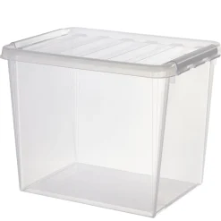 Boîte de rangement Smartstore Classic plastique transparent 25L < Gifi