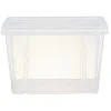 Boîte de rangement transparente avec couvercle 18,8L < Gifi Hot