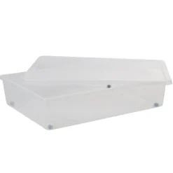 Boîte de rangement transparente 55 L