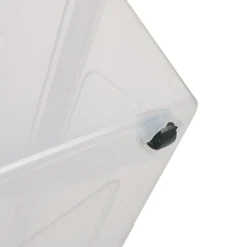 Boîte de rangement transparente 55 L
