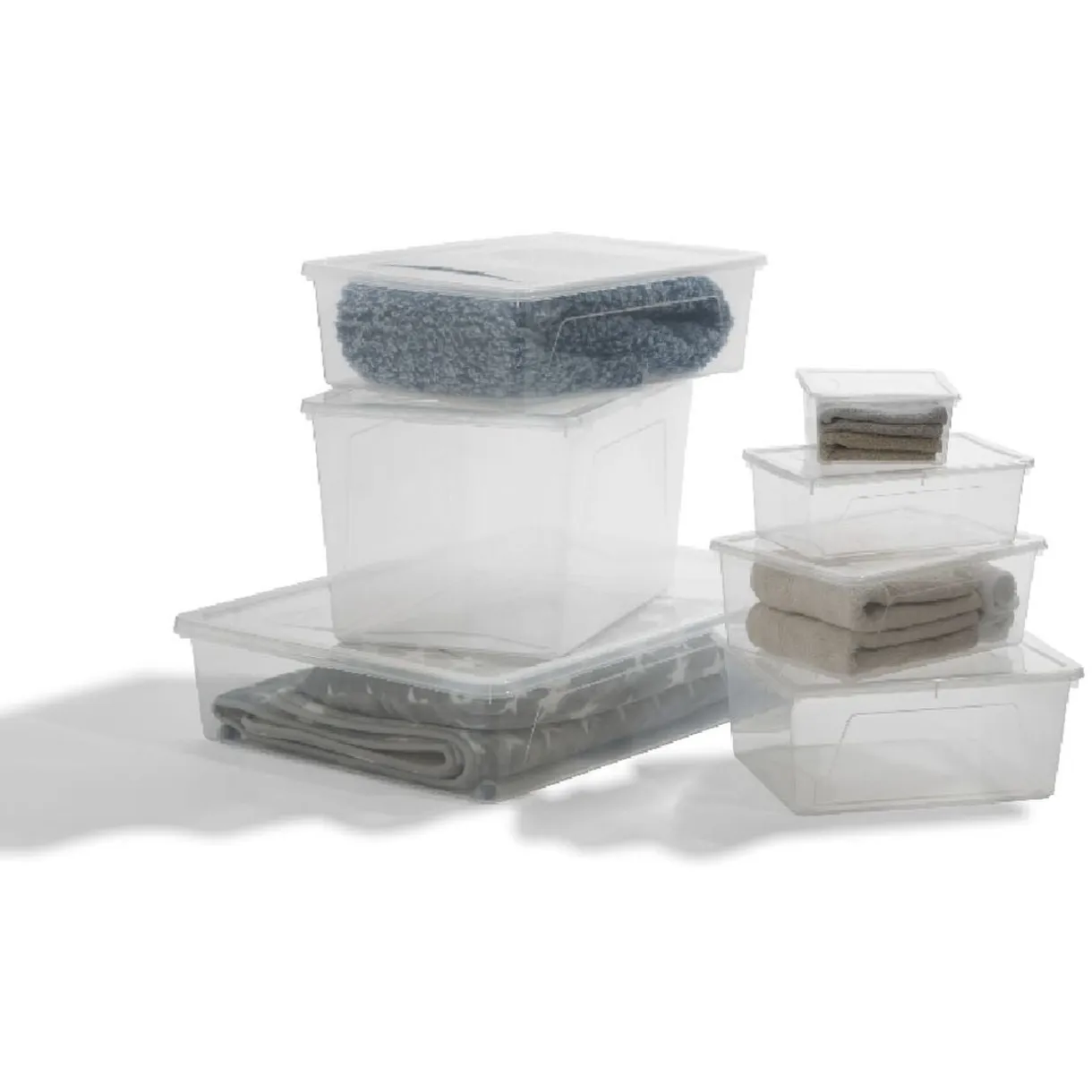 Boîte de rangement transparente 5 L < Gifi Sale