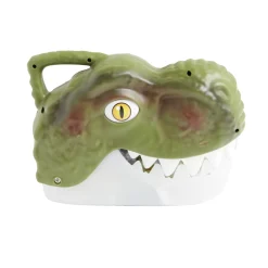 Boîte de rangement tête de dinosaure avec figurines