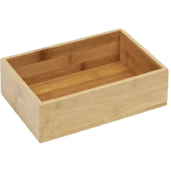 Boîte en bambou organisateur L.22,5xl.15xH.6,5 cm < Gifi Best