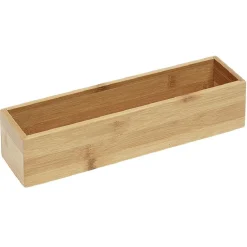 Boîte en bambou organisateur L.30xl.7,5xH.6,5 cm