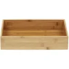 Boîte en bambou organisateur L.30xl.15xH.6,5 cm