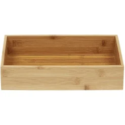 Boîte en bambou organisateur L.30xl.15xH.6,5 cm