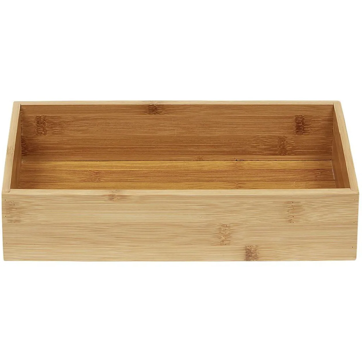 Boîte en bambou organisateur L.30xl.15xH.6,5 cm