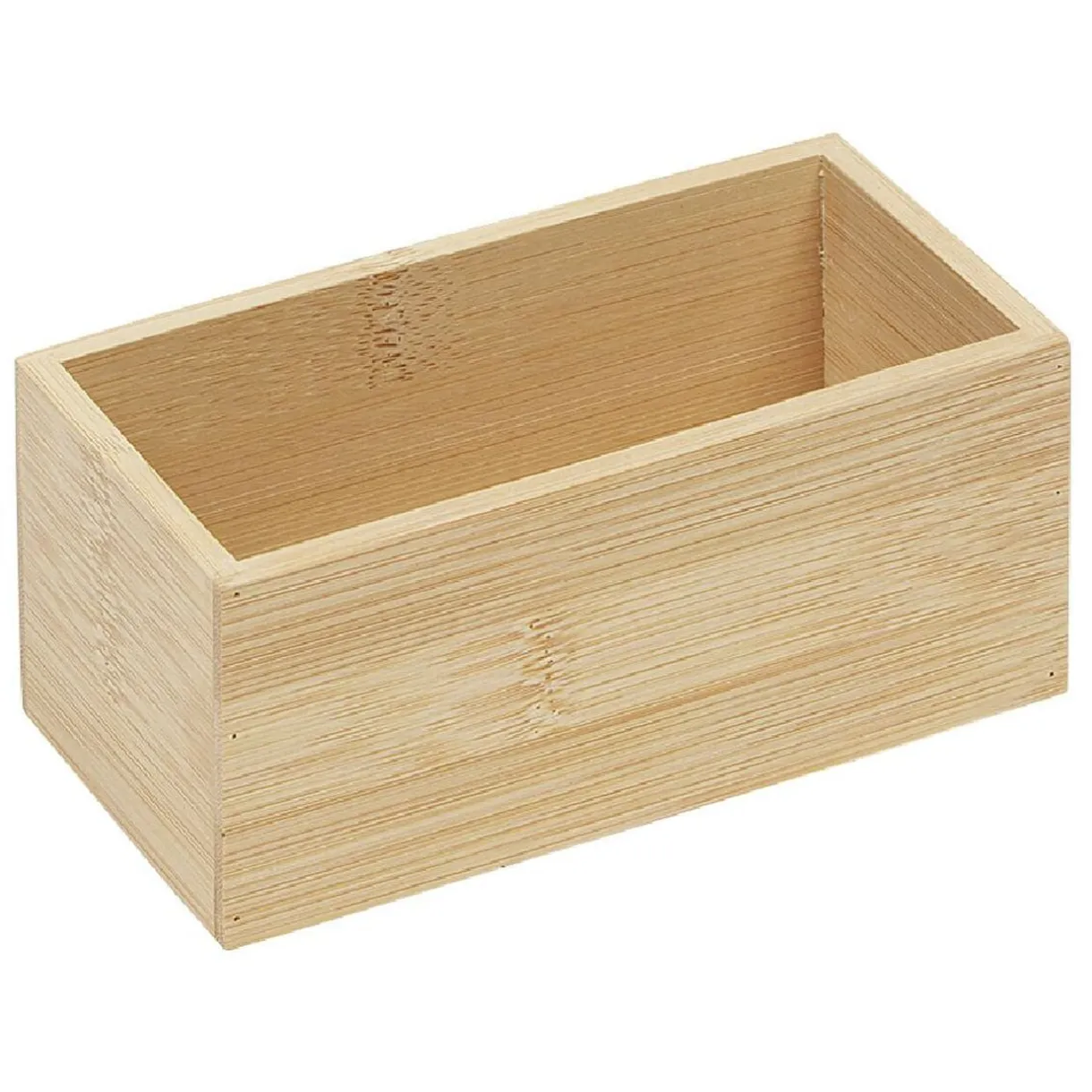 Boîte en bambou organisateur 15x7,5xH6,5 cm < Gifi